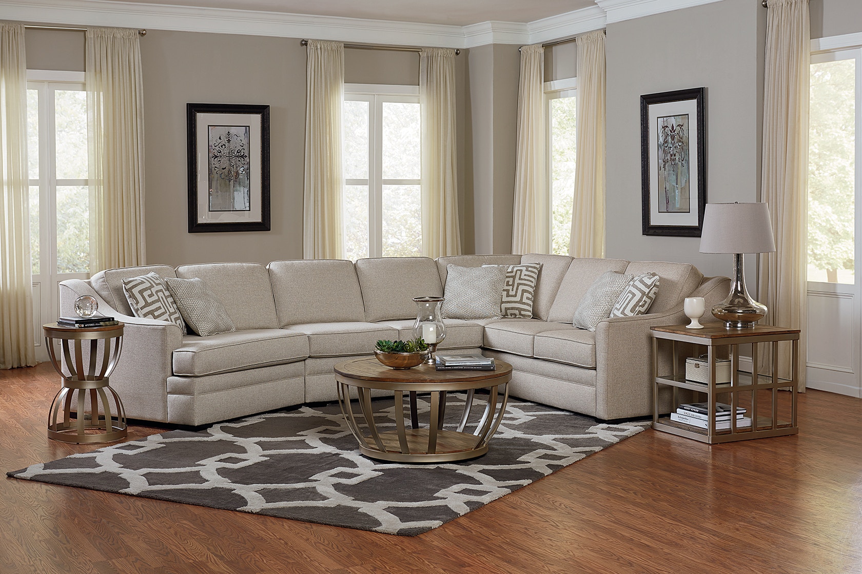 England thomas outlet sectional